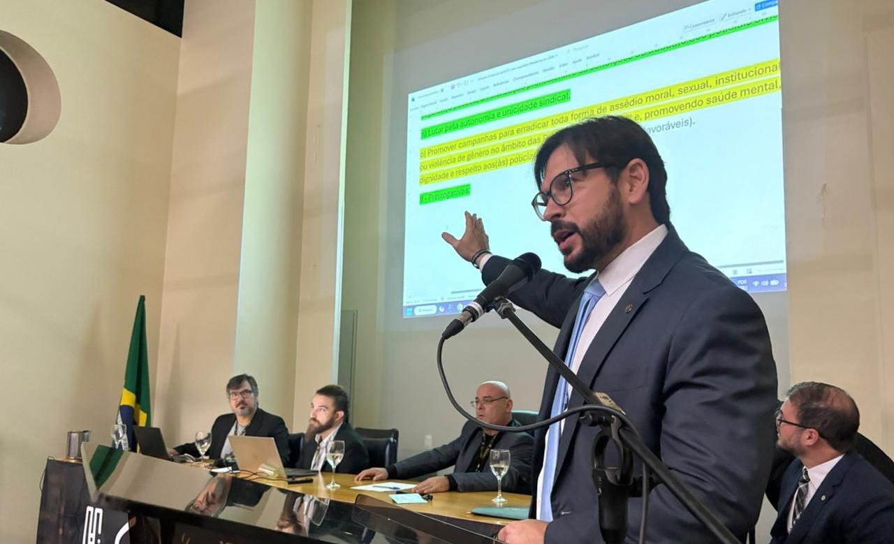 SINDAOPCPB PARTICIPA DO XXVIII CONGRESSO NACIONAL DA COBRAPOL EM BRASÍLIA E DEFENDE REPRESENTATIVIDADE PLURAL NAS INSTITUIÇÃOS